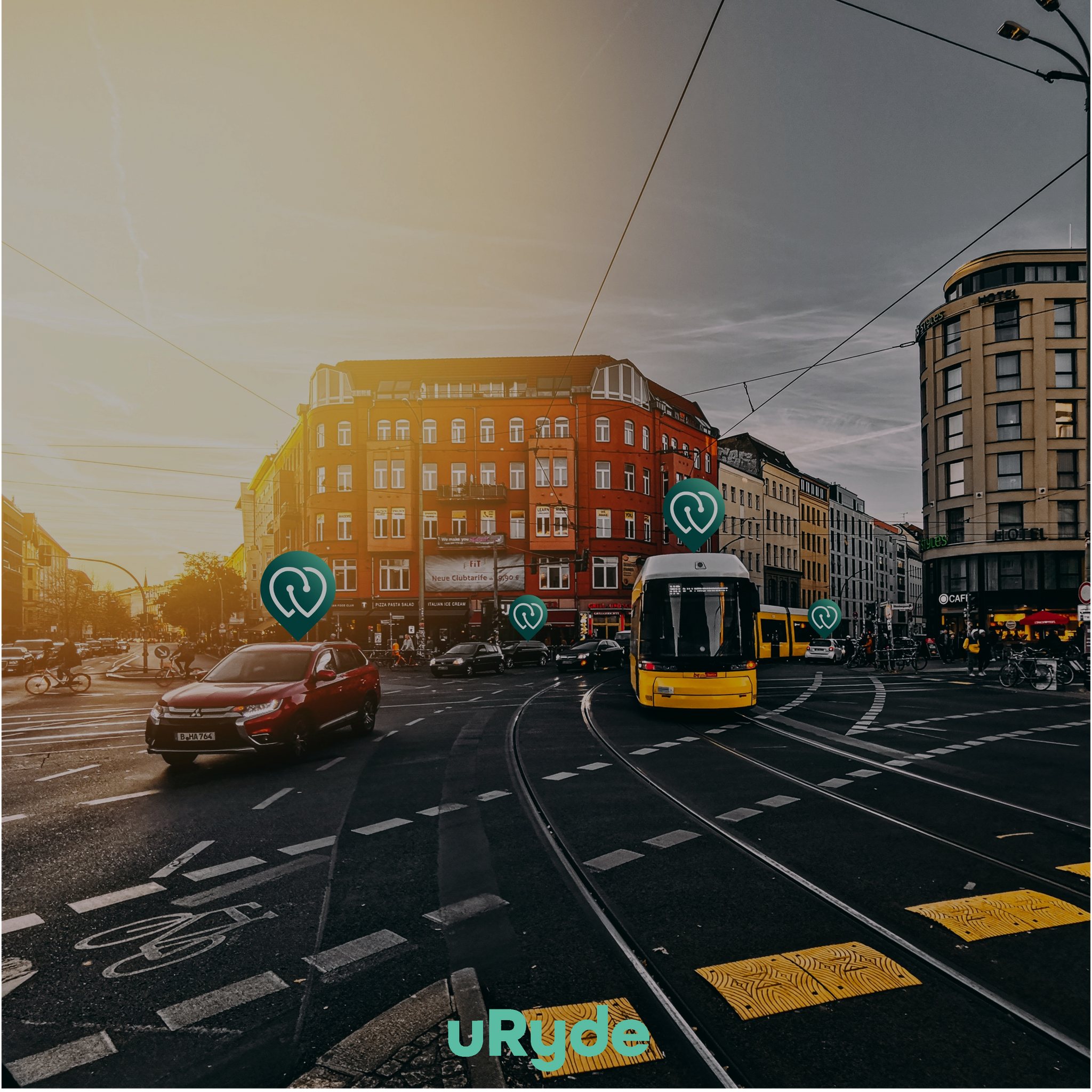 So funktioniert´s: Ridesharing & ÖPNV